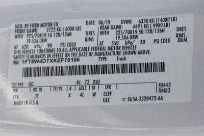 2019 Ford F-450SD Limited