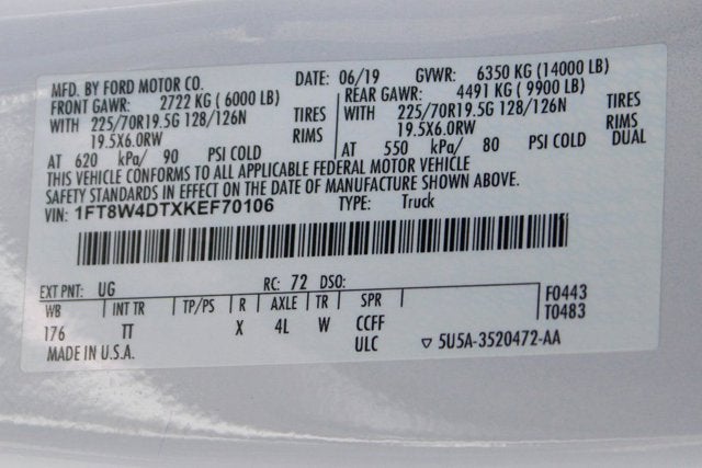 2019 Ford F-450SD Limited