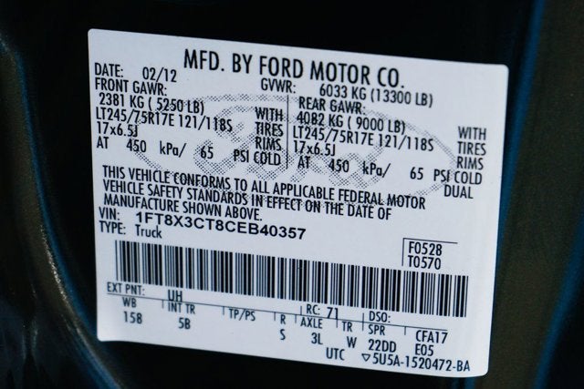 2012 Ford F-350SD Lariat