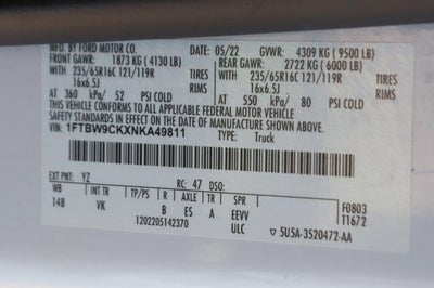 2022 Ford E-Transit-350 Base