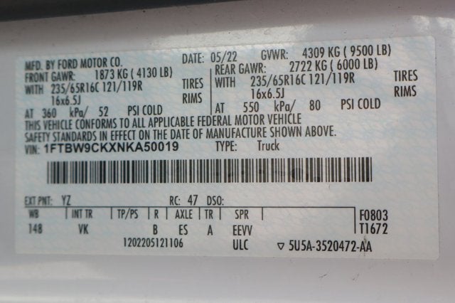 2022 Ford E-Transit-350 Base