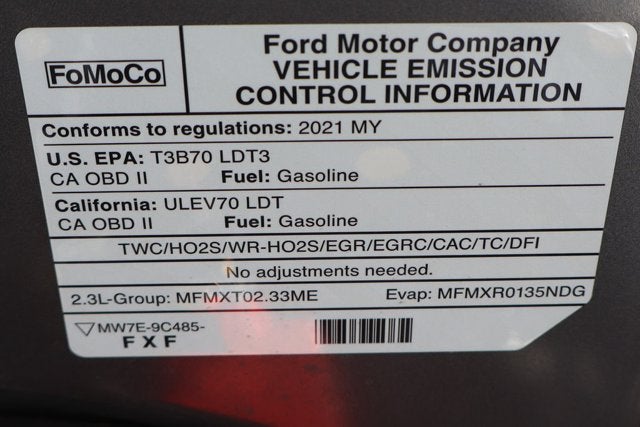 2021 Ford Ranger XLT