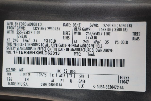 2021 Ford Ranger XLT