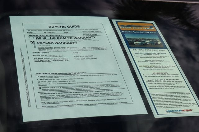 2021 Ford Ranger XLT