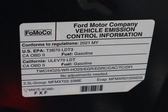 2021 Ford Ranger XL