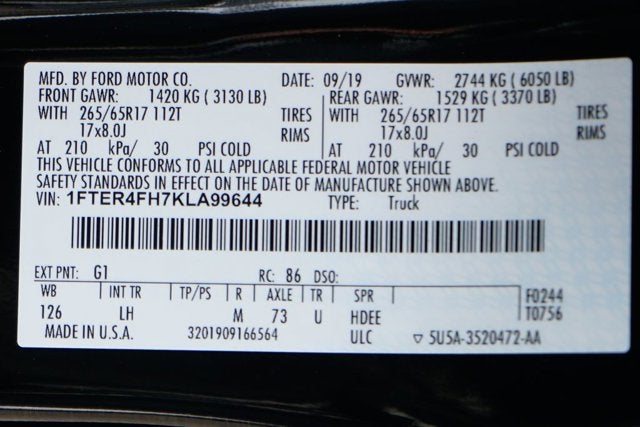 2019 Ford Ranger XLT