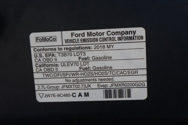 2018 Ford F-150 XL