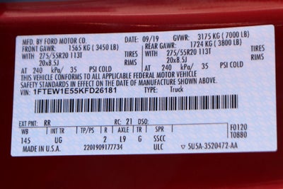 2019 Ford F-150 XLT