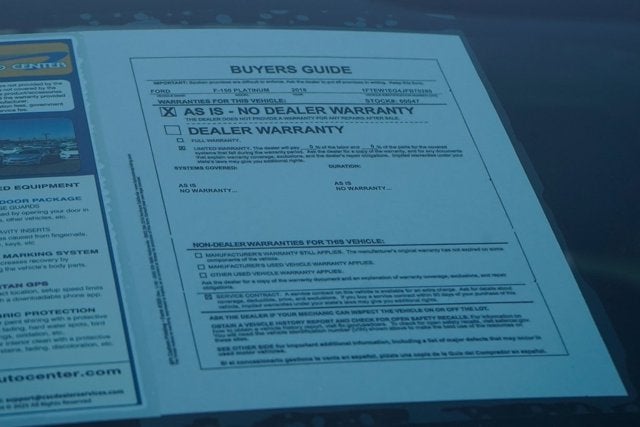 2018 Ford F-150 Platinum