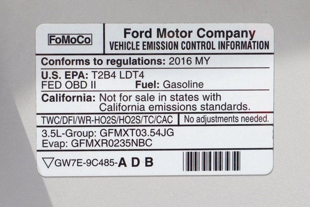 2016 Ford F-150 Platinum