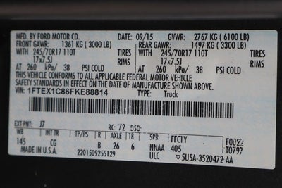 2015 Ford F-150 XL