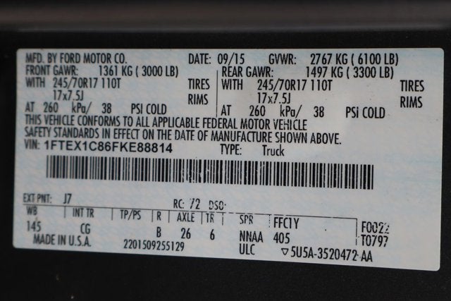2015 Ford F-150 XL