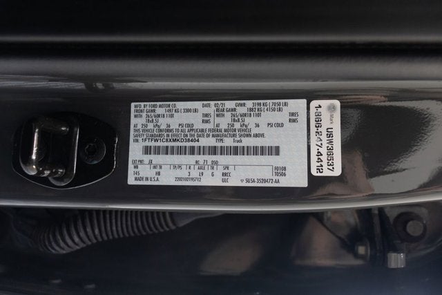 2021 Ford F-150 Lariat