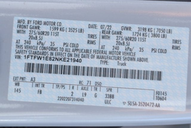 2022 Ford F-150 XLT