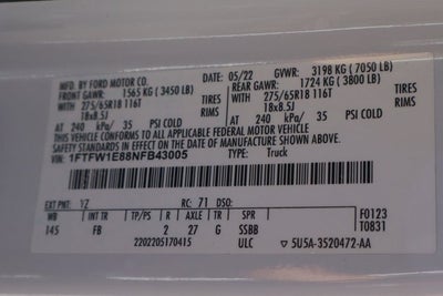 2022 Ford F-150 XLT