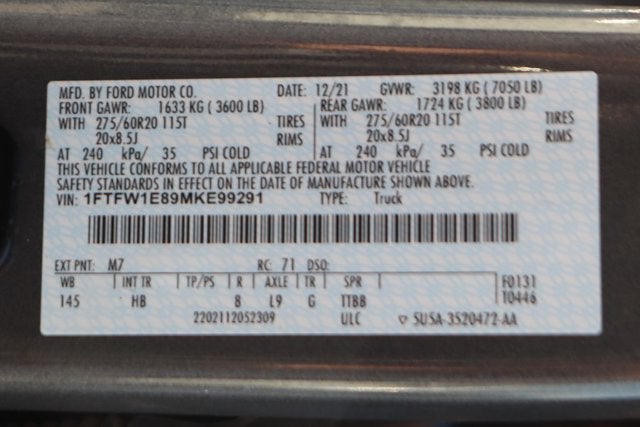 2021 Ford F-150 Lariat