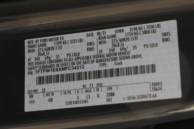 2021 Ford F-150 Lariat