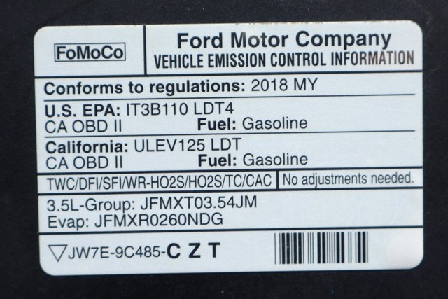 2018 Ford F-150 Raptor