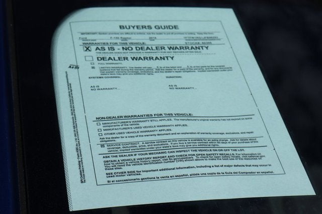 2018 Ford F-150 Raptor