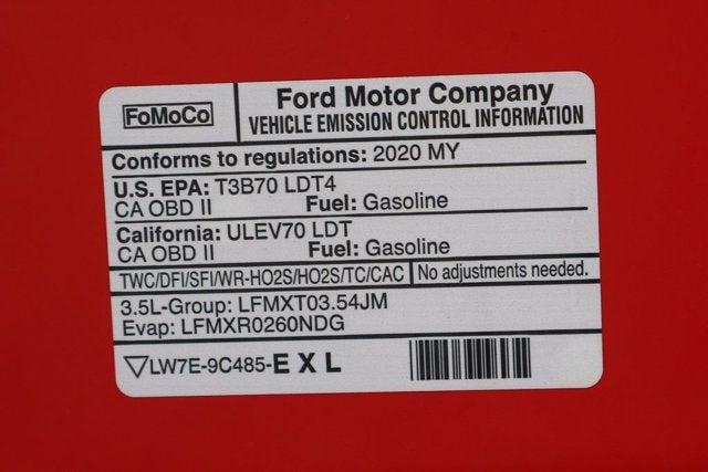 2020 Ford F-150 Raptor