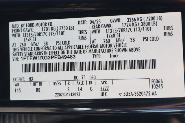2023 Ford F-150 Raptor