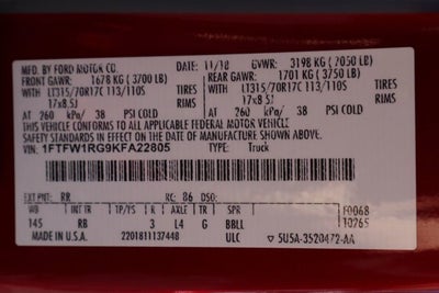 2019 Ford F-150 Raptor