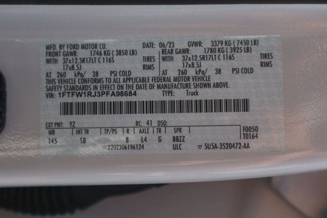 2023 Ford F-150 Raptor