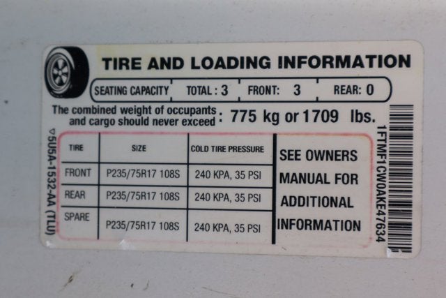 2010 Ford F-150 XL