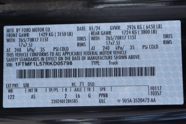 2024 Ford F-150 XL