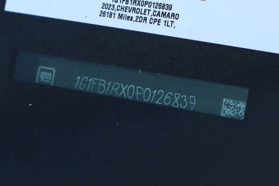 2023 Chevrolet Camaro 1LT