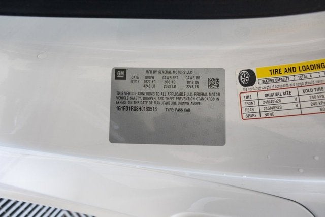 2017 Chevrolet Camaro 2LT