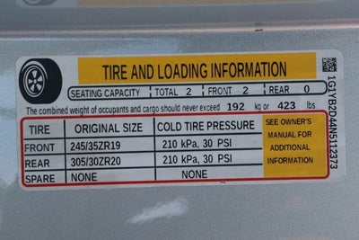 2022 Chevrolet Corvette Stingray