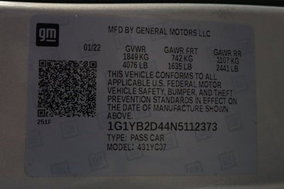 2022 Chevrolet Corvette Stingray