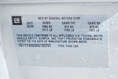 2006 Chevrolet Corvette Base