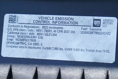 2022 Chevrolet Express 3500 Work Van