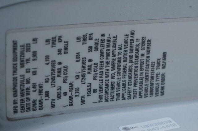 2022 Chevrolet Express 3500 Work Van