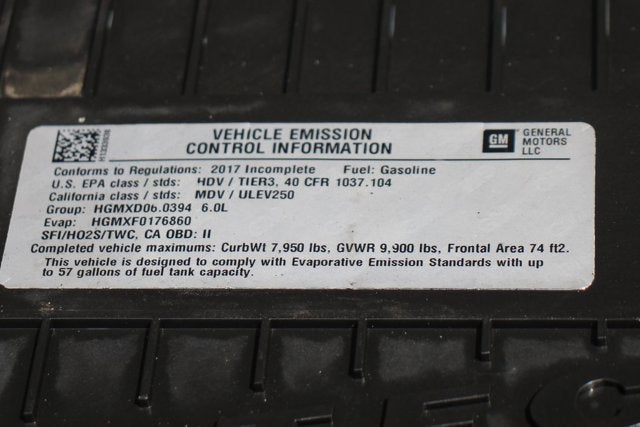 2017 Chevrolet Express 3500 Work Van