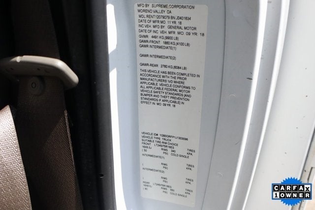 2018 Chevrolet Express 3500 Work Van