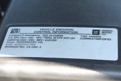 2021 Chevrolet Silverado 2500HD Work Truck