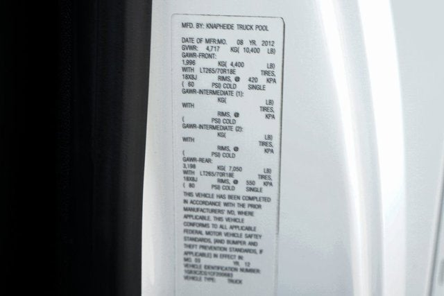 2012 Chevrolet Silverado 3500HD Work Truck