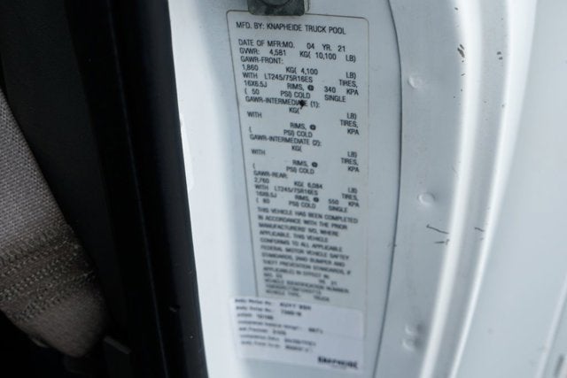 2021 Chevrolet Express 3500 Work Van