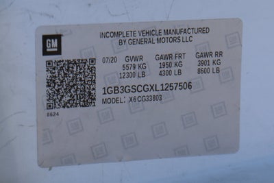 2020 Chevrolet Express 3500 Work Van