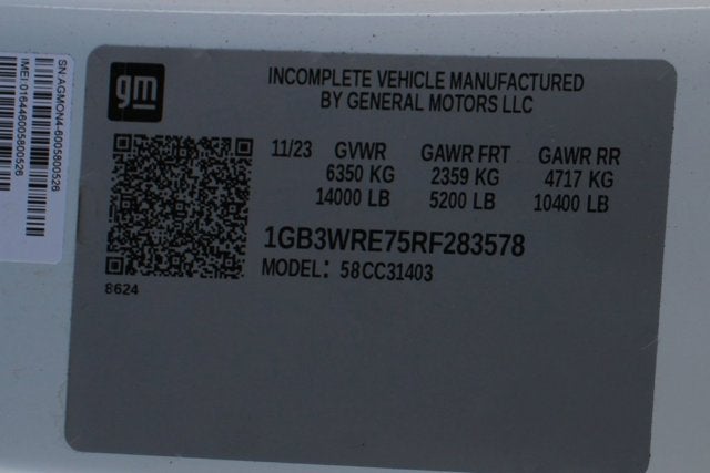 2024 Chevrolet Silverado 3500HD Work Truck