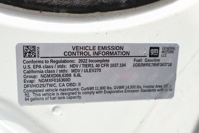 2022 Chevrolet Silverado 3500HD Work Truck