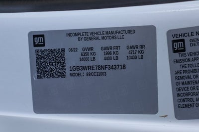 2022 Chevrolet Silverado 3500HD Work Truck