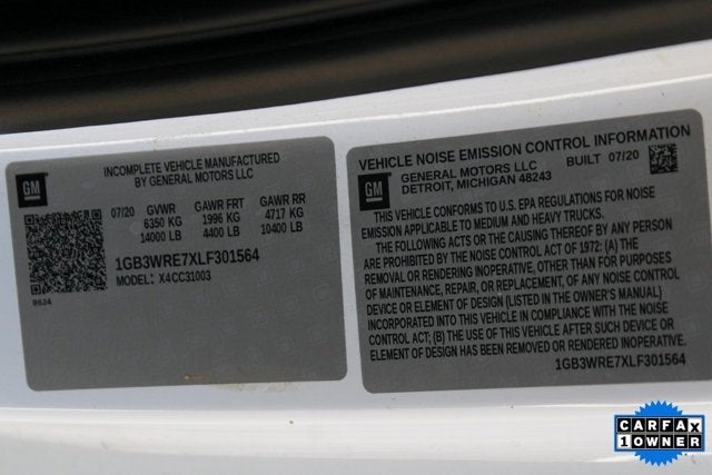 2020 Chevrolet Silverado 3500HD Work Truck