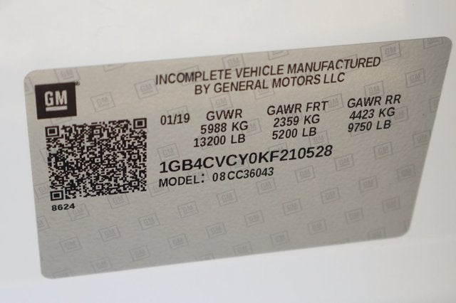 2019 Chevrolet Silverado 3500HD Work Truck