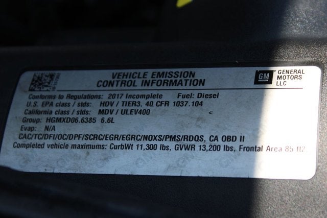 2017 Chevrolet Silverado 3500HD Work Truck