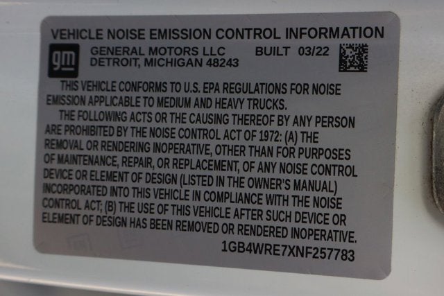 2022 Chevrolet Silverado 3500HD Work Truck