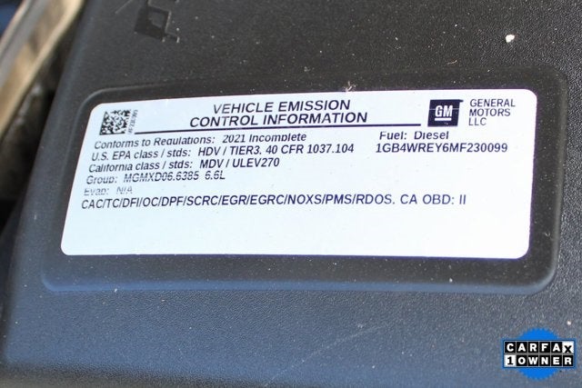 2021 Chevrolet Silverado 3500HD Work Truck